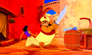  Walt Disney Screencaps - Prince Aladdin, Palace Guard & Abu