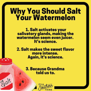  Why anda Should Salt Your tembikai