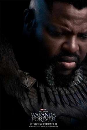  Winston Duke as M'Baku | Black Panther: Wakanda Forever | Character Poster