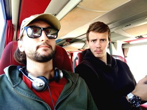  Xlson137 and Roberty in the bus 'Crimea-Moscow'