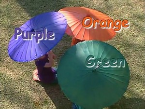  purple 주황색, 오렌지 green