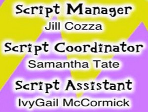  script manager script coordinator script assistant
