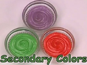  secondary 색깔
