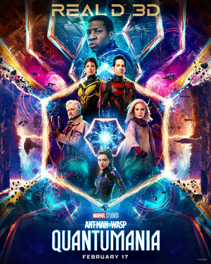  Marvel Studios' Ant-Man and The Wasp: Quantumania | Real D 3D Poster