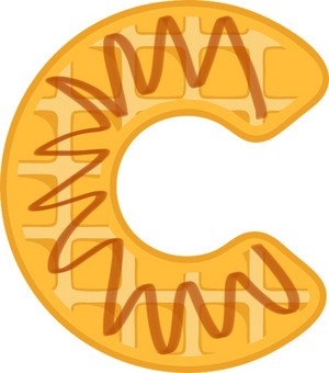  Alphabet Waffle C