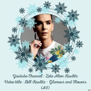  Bill Kaulitz - Glamour and fiori (AI)