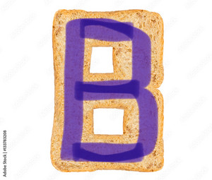  面包 Alphabet B