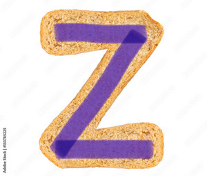 Bread Alphabet Z
