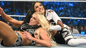  夏洛特 Flair vs Sonya Deville for the Smackdown Women's 标题 | Friday Night Smackdown | 2/03/23