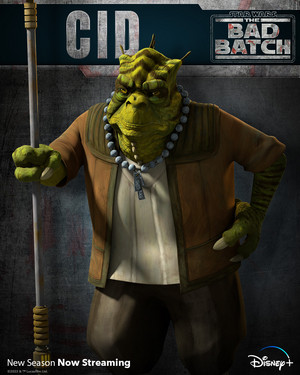  Cid | stella, star Wars: The Bad Batch | Season 2 | Character poster