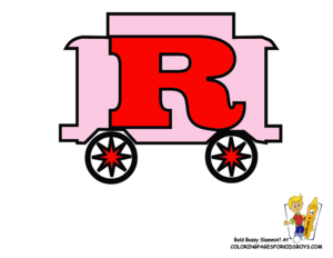  Coloring Train Learning Letter R