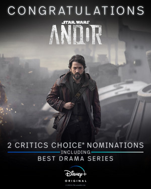  Congratulations Andor on 2 Critics Choice Nomiations