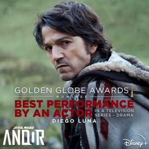  Congratulations to Andor’s Diego Luna on his Golden Globes Nomination for Best Performance