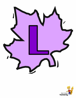  Cool Autumn Fall Letter L