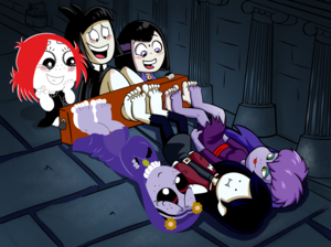 Creepy Susie Ruby gloom and Raven get bullied by their friends