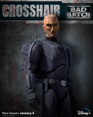  Crosshair | stella, star Wars: The Bad Batch | Season 2 | Character poster