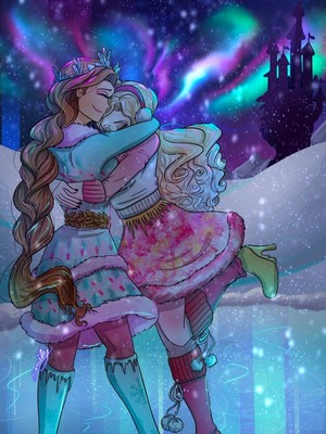  Ever After High - яблоко and Ashlynn
