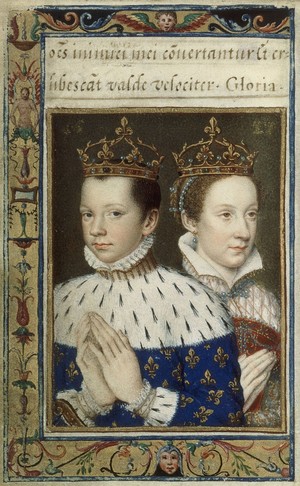 Francis II and Mary Queen of Scots Painting