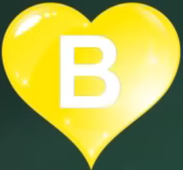  hati, tengah-tengah B