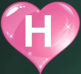  coração H