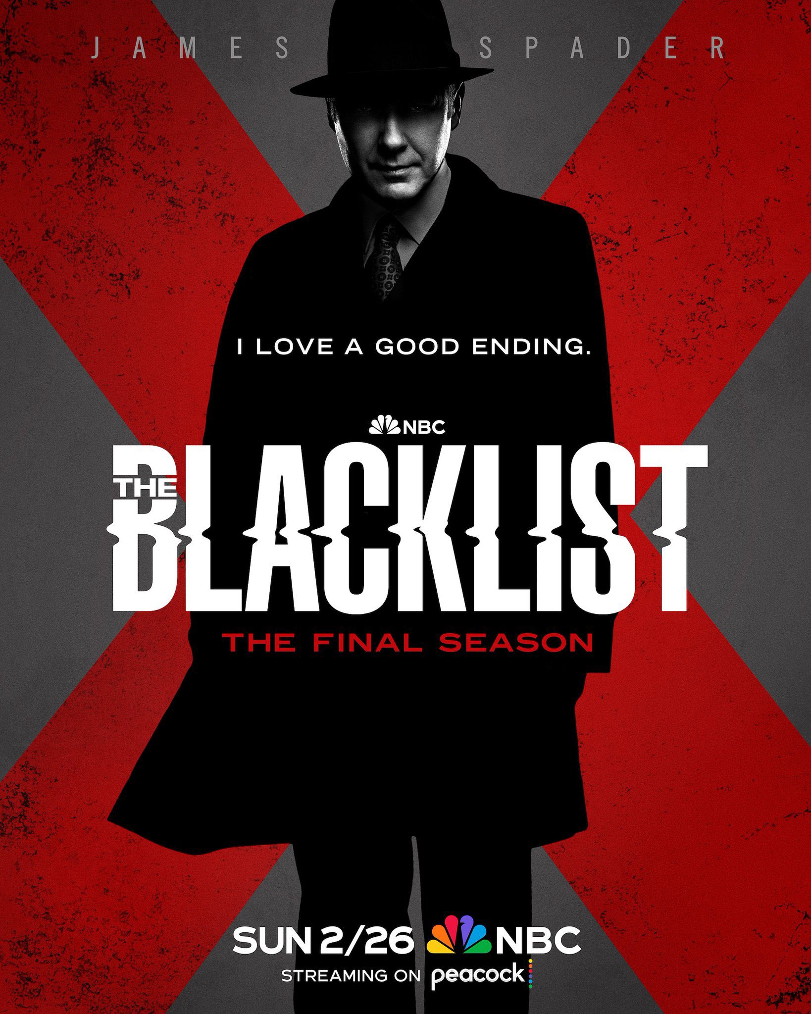 James Spader in The Blacklist | Promotional poster