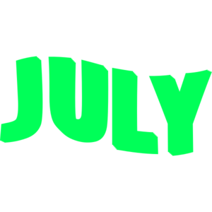  July Sticker