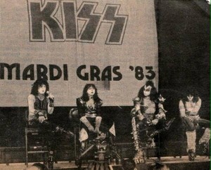  Kiss ~New Orleans, Louisiana...January 11, 1983 (press conference) Jason Gallinger