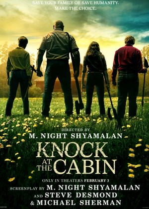 Knock at the Cabin | Promotional poster