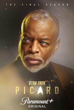 LeVar बर्टन as Geordi La Forge | तारा, स्टार Trek: Picard | Season 3 | Character poster