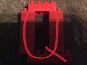  Lego Block Q