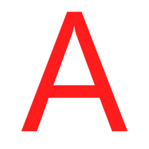  Letter A 1