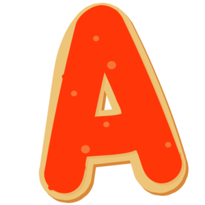  Letter A iconen 1