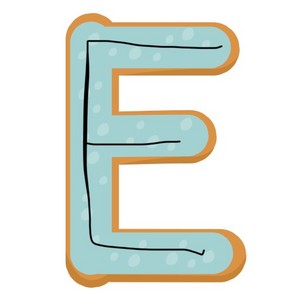  Letter E 图标
