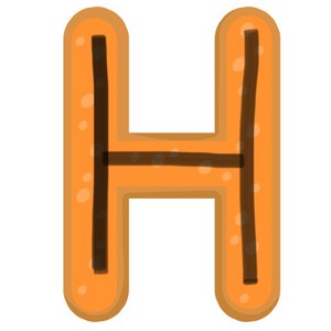  Letter H ícone