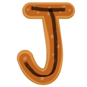 Letter J icon