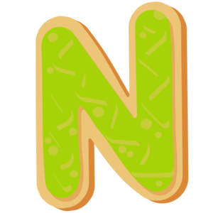  Letter N iconen 14