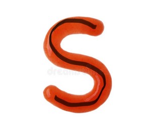  Letter S With Red Sauce