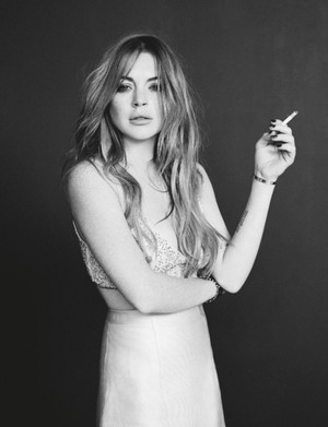  Lindsay Lohan - Wonderland Photoshoot - 2014