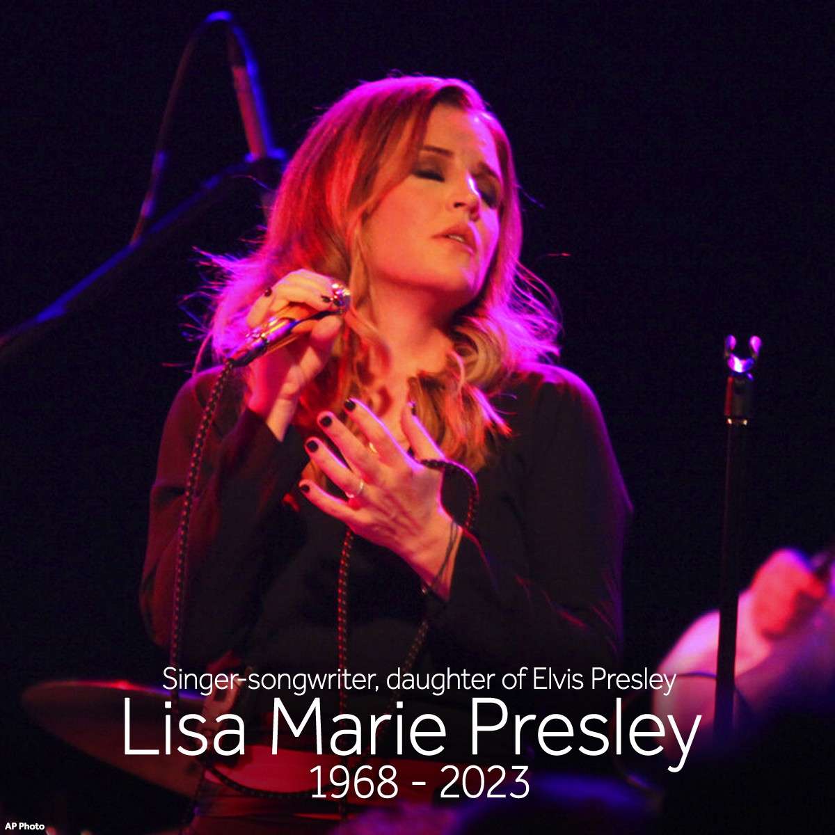  Lisa Marie Presley, Jan 12 2023