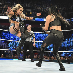  Liv 摩根 and Raquel Rodriguez vs Sonya Deville and Chelsea Green | Friday Night Smackdown 2/10/23