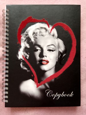  Marilyn Monroe copybook
