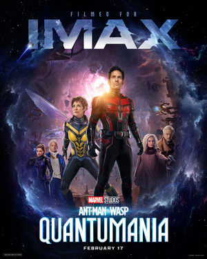  Marvel Studios' Ant-Man and The Wasp: Quantumania | IMAX Poster