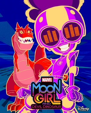  Marvel's Moon Girl and Devil Dinosaur | Promotional poster