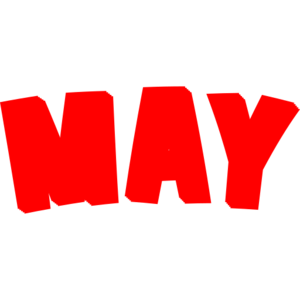  May Sticker