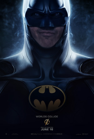  Michael Keaton as Bruce Wayne aka Batman | Character poster | The Flash 2023