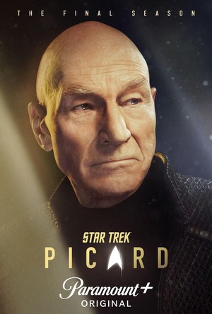  Patrick Stewart as Jean-Luc Picard | तारा, स्टार Trek: Picard | Season 3 | Character poster