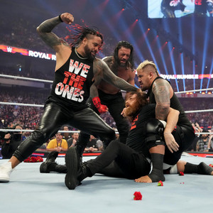 Roman, Jey, Jimmy, Sami and Solo | Undisputed WWE Universal Title Match | Royal Rumble