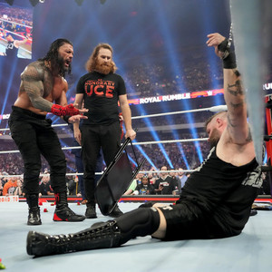  Roman, Sami and Kevin | Undisputed wwe Universal tiêu đề Match | Royal Rumble