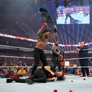  Roman and Sami | Undisputed WWE Universal Titel Match | Royal Rumble