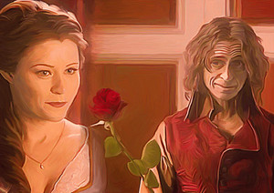  Rumplestilskin/Belle Drawing - If You'll Have It